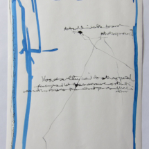 As I Do, ink on paper, 42 x 30 cm / 16 1/2 x 11 3/4 in.