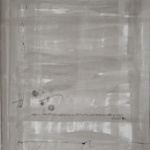 Weak, ink and graphite on paper, 48 x 36 cm / 19 x 14 1/4 in.